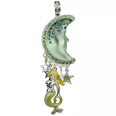 Kirks Folly Goddess Moon Shadow Mermaid Magnetic Enhancer (Sterling Silvertone • $26