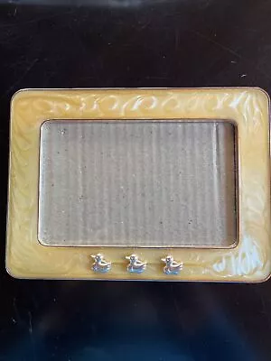 Mosaic Gold/Bronze Photo Frame 3.5  X 5.5  Opening Tabletop Horizontal Standin • $1