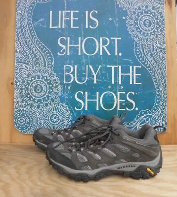 Merrell Moab Ventilator Hiking Trail Shoes Beluga/Lilac Size 8 Womens J87336 • $21.95