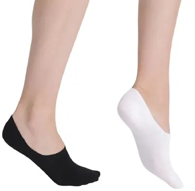 Trainer Socks Invisible Men's Women's Cotton Footsie Shoe Low Cut Sports Wear • £4.99
