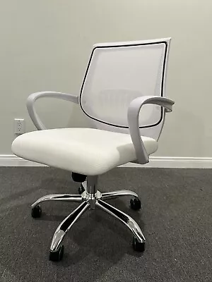 White Ergonomic Mesh Home Office Chair Computer Desk Chair Swivel Adjustable • $49.99