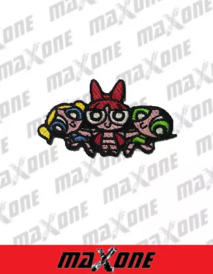 £2.69 • Buy Powerpuff Girls Iron On Patch Sew On Transfer The Power Puff Girls 90's Cartoon