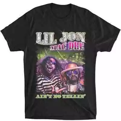 SALE! Lil Jon X Mac Dre Ain't No Tellin T Shirt Black Size S-5XL EE1186 • $19.99