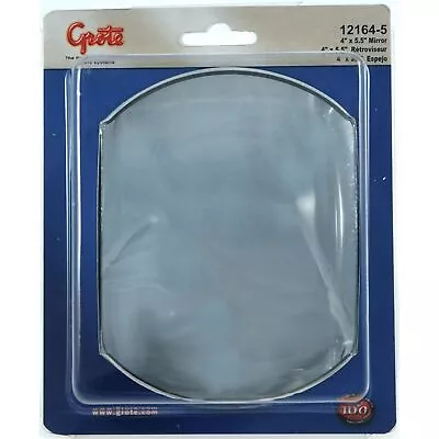 Grote 12164-5 Mirror 4 InchX5-1/2 Inch Stickon Convex Retailpk • $9.98