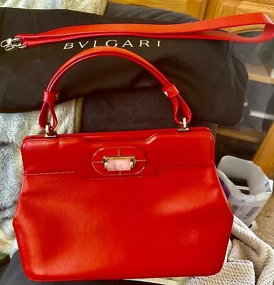 New BVLGARI Isabella Rossellini Handbag Purse • $26
