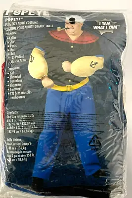 Popeye Plus Size Adult Costume I Yam What I Yam • $15.99