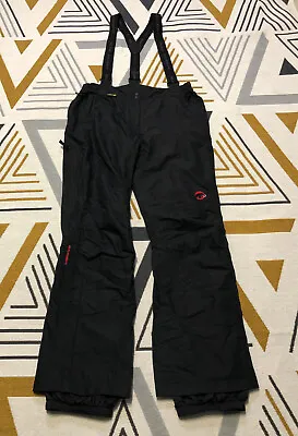MAMMUT Women’s Gore-Tex XCR Ski Pants Black Size EU 44 UK 16 LONG • £78