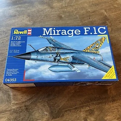 Revell 04353 MIRAGE F.1C - RARE / NEW / SEALED - FREE SAME DAY SHIPPING • $22.49