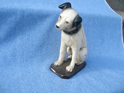 Rca Victor Phonograph Victrola /radio  Nipper  Style Dog 9  Tall - Nice Size ! • $49