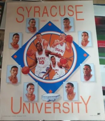 $20 • Buy Syracuse University Basketball 1997-1998 Promotional Poster