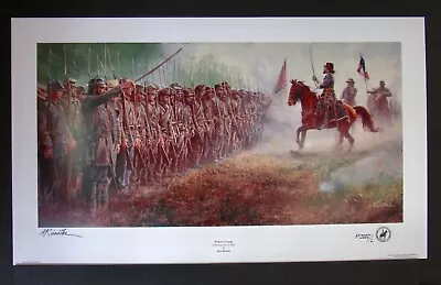 Mort Kunstler - The Pickett's Charge - Collectible Civil War A/P  Print - Mint • $385