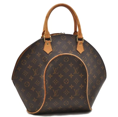 £330.97 • Buy Authentic LOUIS VUITTON Monogram Ellipse MM Hand Bag M51126 LV 9489C