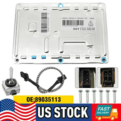 HID Xenon Ballast & D1S Bulb For LAD5GL AUDI Volvo A4 S4 Headlight Unit 89035113 • $32.98