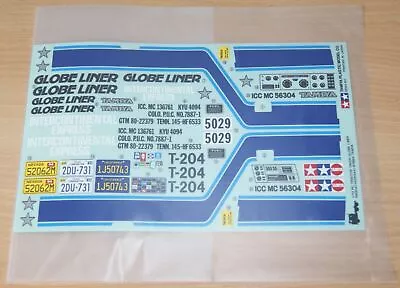 Tamiya 56304 Globe Liner 9495186/19495186 Decals/Stickers NIP • £8.99