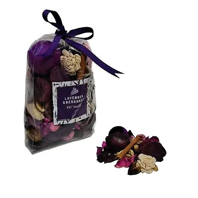 Lavender & Bergamot Pot Pourri Scented Home Botanicals Relaxing Scent 250g Bag • £5.99