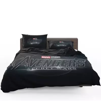 Avengers Secret Wars Marvel Movie Quilt Duvet Cover Set Bedclothes Kids • $63.99