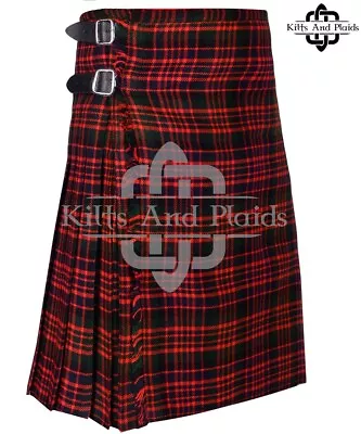 Macdonald Tartan Scottish 8 Yard Traditional Highlander Kilt For Men - 16 Oz • $80