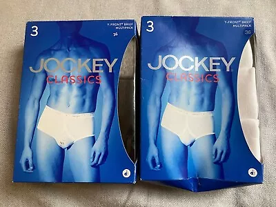 2 Packs Of 3 Jockey Classic Y-front Size 36  • £7.99