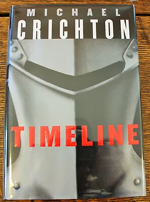 Michael Crichton Timeline SIGNED INSCRIBED True 1st Edition 1st Printing BONUS • $49.99