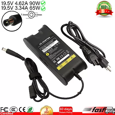 For Dell PA-10 PA12 AC Adapter Laptop 19.5V 4.62A 90W Charger Power Supply Cord • $11.99