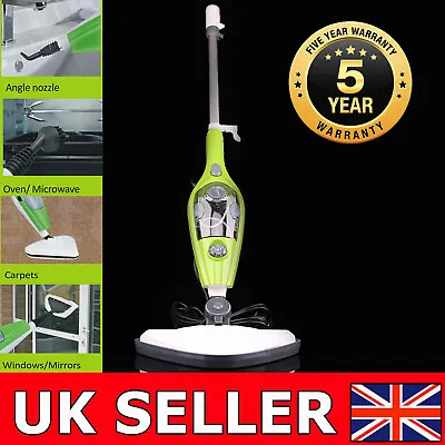 £47.40 • Buy 10 In 1 1300W Hot Steam Mop Cleaner For Floor Carpet Window Washer Hand Steamer
