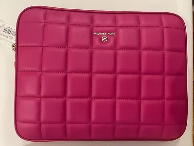 Michael Kors Jet Set Wild Berry IPad Pro Leather Case • £80.74