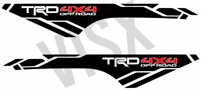 X2 TRD 4x4 Off-road Vinyl Decal For 2013-2019 Toyota Tacoma Bed Side  • $55