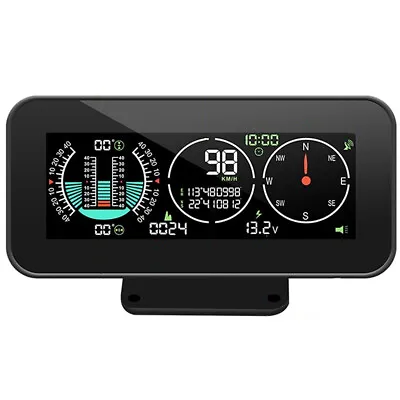 Car Digital Speedometer Vehicle Inclinometer Compass GPS HUD Head Up Display MPH • $58.87