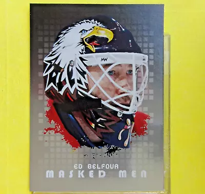 ED BELFOUR  2008-09  BTP MASKED MEN SILVER  #MM44  Chicago Blackhawks • $4.74