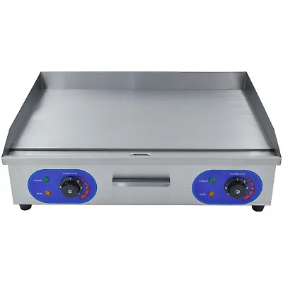 £195 • Buy Commercial Electric Griddle Large Hotplate Bacon BBQ Countertop Grill 3500W