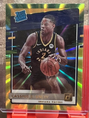 $3.99 • Buy 2020-21 Donruss Green Yellow Rated Rookie Laser Cassius Stanley Pacers
