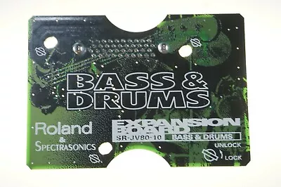 Roland SR-JV80-10 Bass & Drums Expansion Board JV-1080 JV-2080 XV-5080 JD-990 • $129