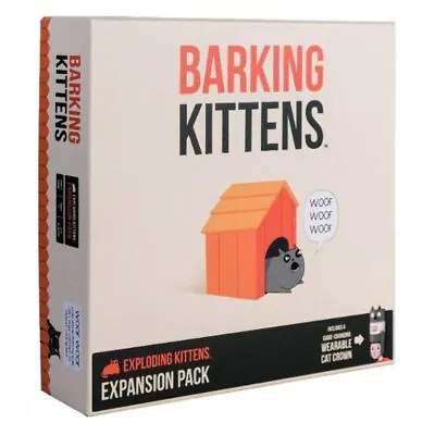 $35.95 • Buy Exploding Kittens Barking Kittens Expansion Card Game