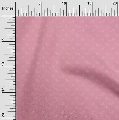 OneOone Cotton Poplin Fabric Dachshund Dog Print Fabric By The Yard-L6y • $19.79