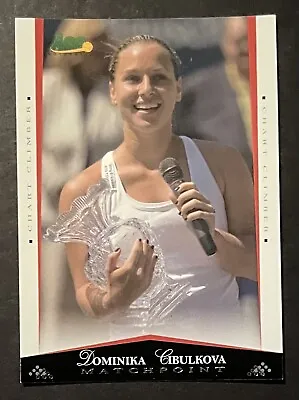 2008 Ace Matchpoint Doninika Cibulkova #70 Tennis Rookie Rc Chart Climber • $2.25