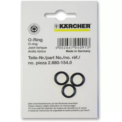 £6.49 • Buy Karcher Professional Pressure Washer O-Ring Kit 2.880-154.0