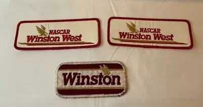 Vintage NASCAR Winston West Series Patch - Unused - Lot Of 3 Patches • $5