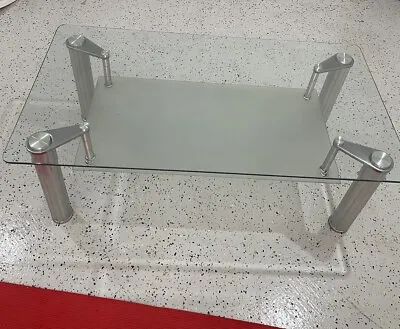 Glass Coffee Table Used • $50