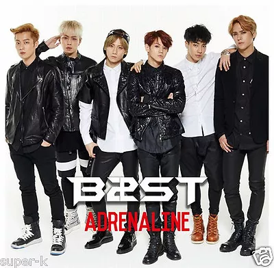 BEAST B2ST Second Japanese Single [ADRENALINE] (CD Only) Regular Edition • $17.68