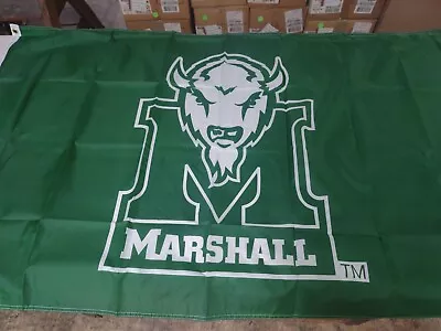 Officially Licensed NCAA Marshall Thundering Herd Team Logo 3' X 5' House Flag  • $9.99