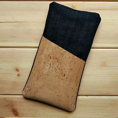 For Zte Blade V10 / A5 2019 Handmade Phone Case Cork Fabric And Small Pocket • £13.83