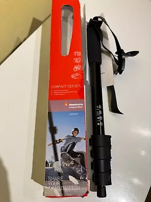 Manfrotto MMC3-01 Compact Camera Monopod New In Box • £16.99