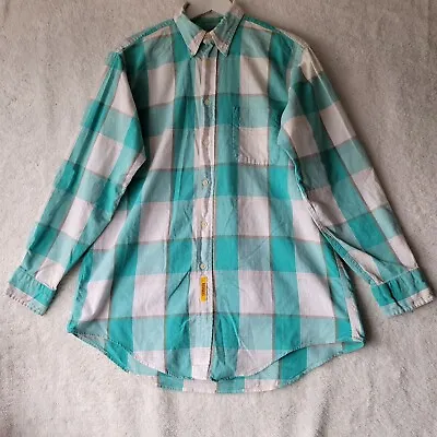 $15.95 • Buy Mens BD Baggies Button Down Long Sleeve Shirt Size Unknown 100% Cotton