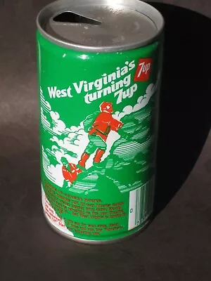 Vintage 1979 America's Turning 7-up Soda Can West Virginia State • $8.43