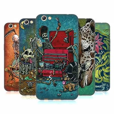 Official David Lozeau Colourful Art Soft Gel Case For Oppo Phones • £17.95