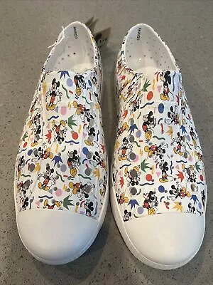 Disney Native Mickey Mouse Shoes Jefferson Print-SZ Men 7 Women 9 New No Box • $25