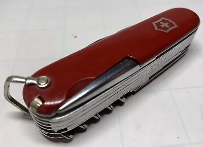 Victorinox Swiss Army Knife - Antique VICTORIA Long File Rare Retired Gold Crest • $325