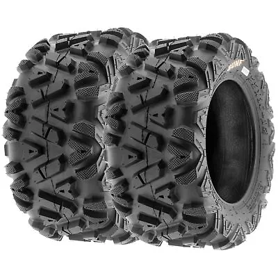 Pair Of 2 22x10-12 22x10x12 Quad ATV All Terrain AT 6 Ply Tires A033 By SunF • $153.98