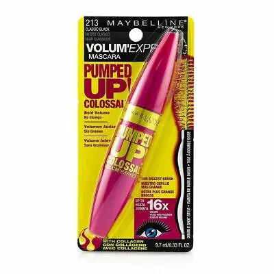 Maybelline Volum' Express Pumped Up Colossal Mascara Choose Your Shade • $7.98