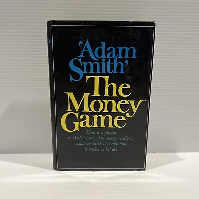 $28.95 • Buy The Money Game, Adam Smith, Michael Joseph, 1969, Hardcover
